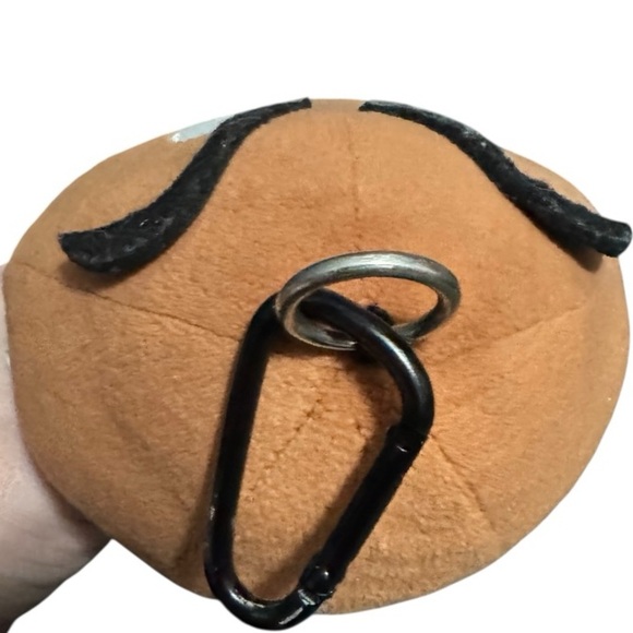🧸 3/$15 | Super Mario Goomba Plush Clip-On Keychain Official Nintendo Toy - Picture 7 of 8